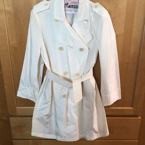 Allegri Cream trench coat